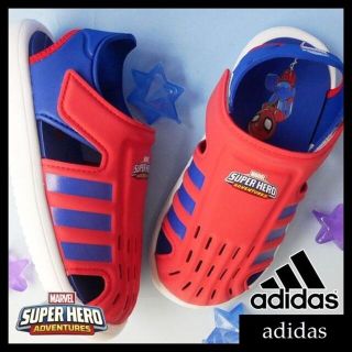 アディダス(adidas)の専用 S23 アディダス スパイダーマン 22&FY8937 20 2足セット(サンダル)