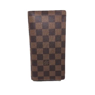 ルイヴィトン(LOUIS VUITTON)のルイヴィトン N60017 二つ折り財布   LOUIS VUITTON ポルトフォイユ・ブラザ ダミエ(財布)