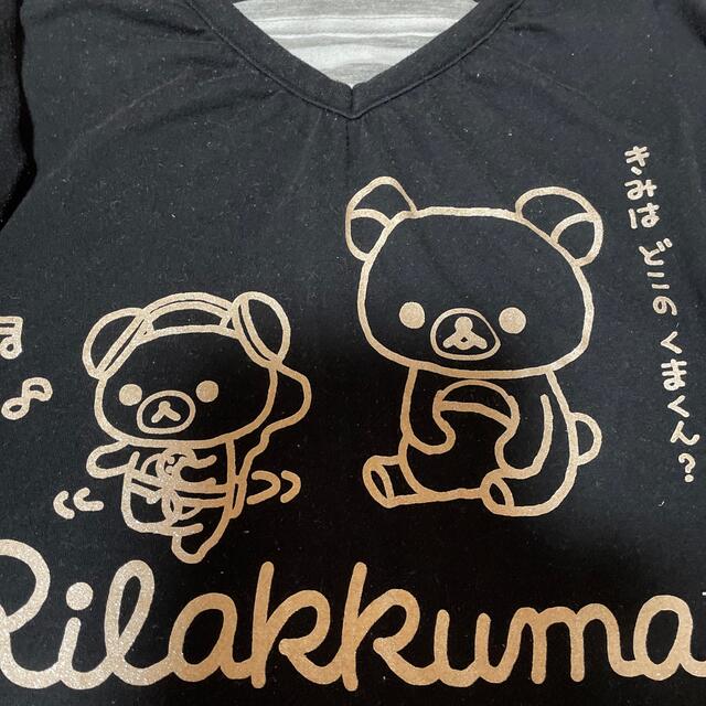 サンエックス(サンエックス)のリラックマ 長袖Tシャツ 140サイズ キッズ/ベビー/マタニティのキッズ服女の子用(90cm~)(Tシャツ/カットソー)の商品写真