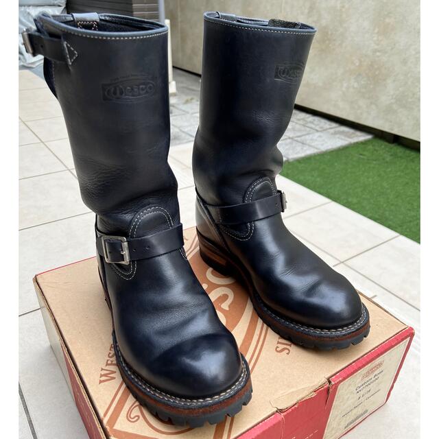 WESCO BOSS ウエスコ ボス 8.5 希少 ネイビー 紺 美品