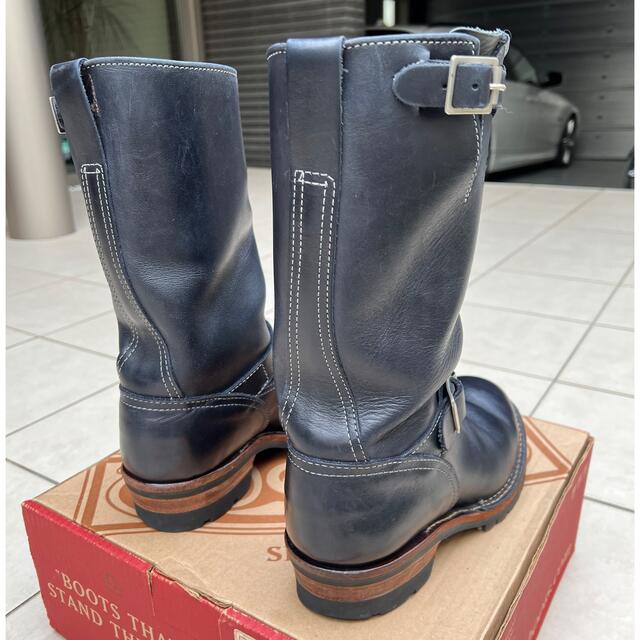 Wesco(ウエスコ)のWESCO BOSS ウエスコ ボス 8.5 希少 ネイビー 紺 美品 メンズの靴/シューズ(ブーツ)の商品写真