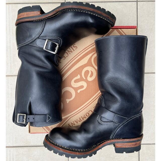 Wesco(ウエスコ)のWESCO BOSS ウエスコ ボス 8.5 希少 ネイビー 紺 美品 メンズの靴/シューズ(ブーツ)の商品写真