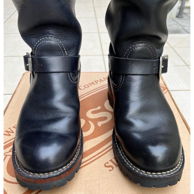 Wesco(ウエスコ)のWESCO BOSS ウエスコ ボス 8.5 希少 ネイビー 紺 美品 メンズの靴/シューズ(ブーツ)の商品写真