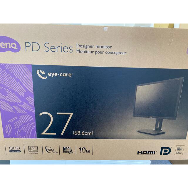 新品 未開封 BENQ PD2700Q | www.espacios.com.ar