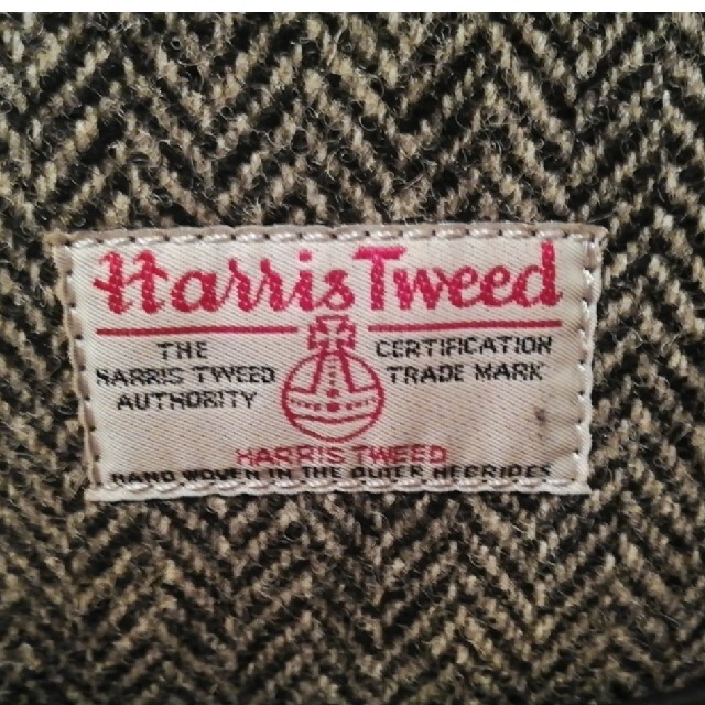 Harris Tweed(ハリスツイード)のHARRIS TWEEDトートバッグ ハリスツイード (グレー) メンズのバッグ(トートバッグ)の商品写真