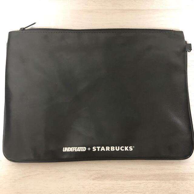 Starbucks Coffee(スターバックスコーヒー)のStarbucks UNDEFEATED ブラック ポーチ大 メンズのファッション小物(その他)の商品写真