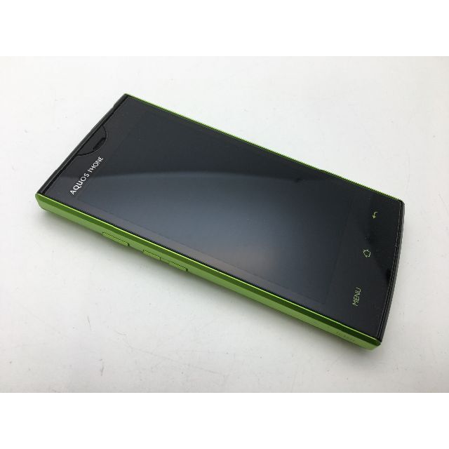 SHARP(シャープ)のsoftbank AQUOS PHONE 103SH グリーン◆美品◆367 スマホ/家電/カメラのスマートフォン/携帯電話(スマートフォン本体)の商品写真