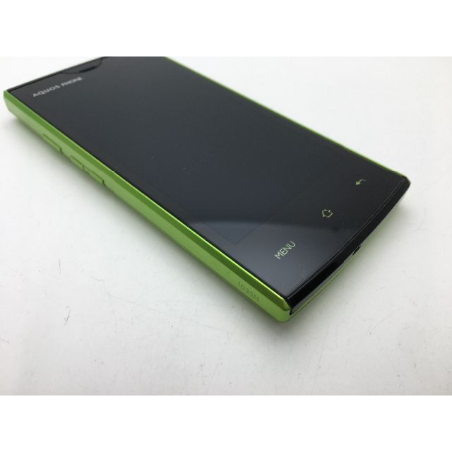 SHARP(シャープ)のsoftbank AQUOS PHONE 103SH グリーン◆美品◆367 スマホ/家電/カメラのスマートフォン/携帯電話(スマートフォン本体)の商品写真