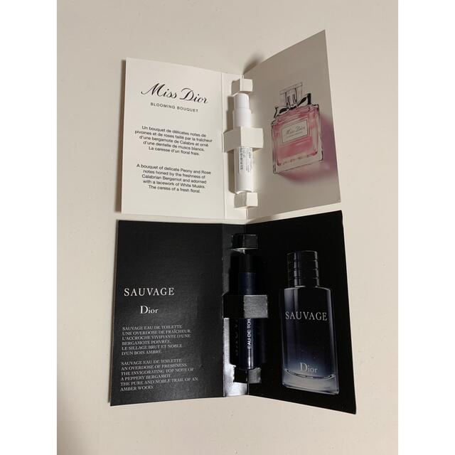 Dior(ディオール)の未使用ミスディオールブルーミングブーケ　ソヴァージュ1ml コスメ/美容の香水(香水(女性用))の商品写真