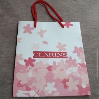 クラランス(CLARINS)の【専用】クラランス　限定ショッパー　桜、ギフトバッグ(ショップ袋)