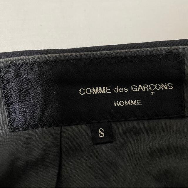 COMME des GARCONS(コムデギャルソン)の専用"1980s"コムデギャルソンオム カシミア混ストライプセットアップ 濃紺 メンズのスーツ(セットアップ)の商品写真