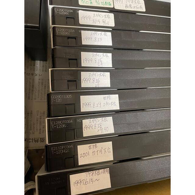 maxell(マクセル)のビデオテープ　録画済み　上書き用　16本 その他のその他(その他)の商品写真