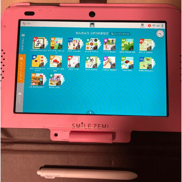 ANDROID(アンドロイド)のスマイルゼミ　タブレット　年中　4月〜年中2月 スマホ/家電/カメラのPC/タブレット(タブレット)の商品写真