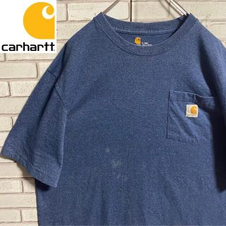 カーハート(carhartt)の90s 古着 カーハート メキシコ製 ロゴタグ ポケットT ビッグシルエット(Tシャツ/カットソー(半袖/袖なし))