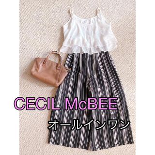 セシルマクビー(CECIL McBEE)のCECIL McBEE ☆オールインワン　シフォン(オールインワン)