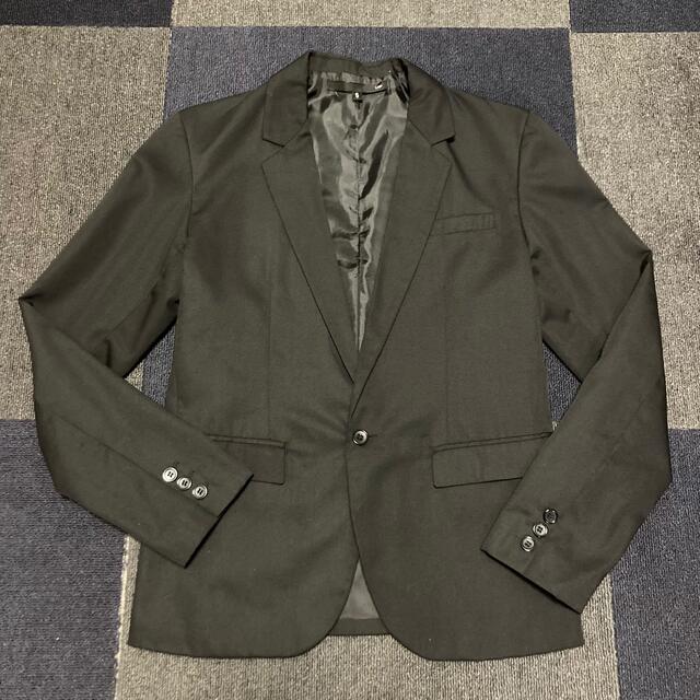 LHP(エルエイチピー)の美品 LHP エルエイチピー  テーラードジャケット S ブラック 黒 スーツ メンズのジャケット/アウター(テーラードジャケット)の商品写真