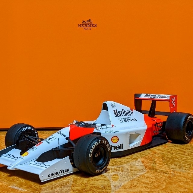 SEAL限定商品】 タミヤ 完成品 難アリ マクラーレン・ホンダMP4/6 1/12 ...