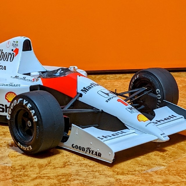 タミヤ 1/12 マクラーレン・ホンダMP4/6 難アリ 完成品の通販 by