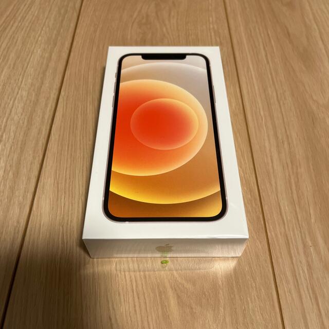 オリジナル iPhone - iPhone12 64GB ホワイト未開封 スマートフォン