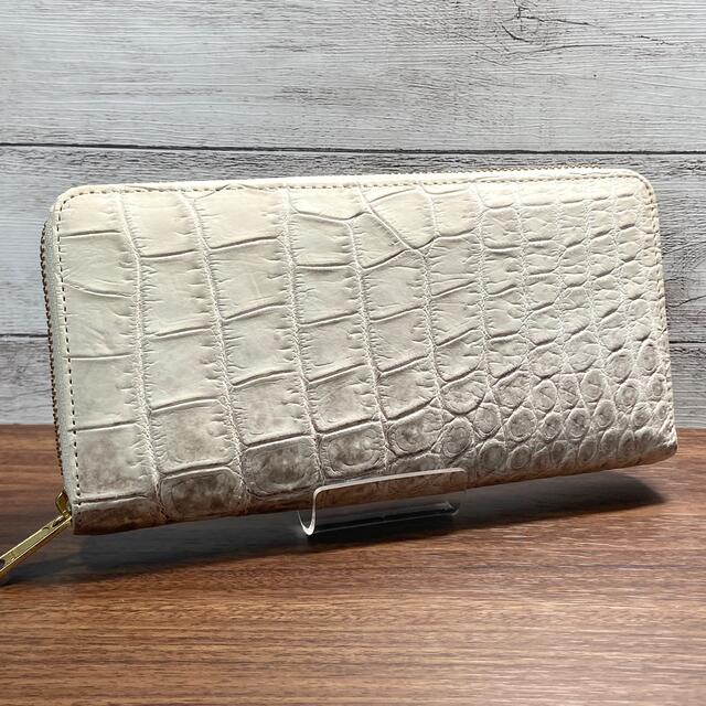ワニ革 長財布 ヒマラヤ クロコダイル 本革 財布 クロコ HM-20 【冬