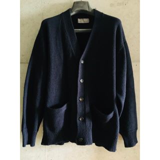 コムデギャルソン(COMME des GARCONS)の【良品★初期★メンズL】コムデギャルソンオム 肉厚 カーディガン 予備ボタン付き(カーディガン)