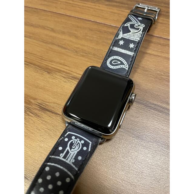 Apple(アップル)のトロコス様専用Apple Watch Hermes series3 38mm レディースのファッション小物(腕時計)の商品写真