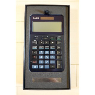 カシオ(CASIO)のCASIO プレミアム電卓 S100-BU(オフィス用品一般)