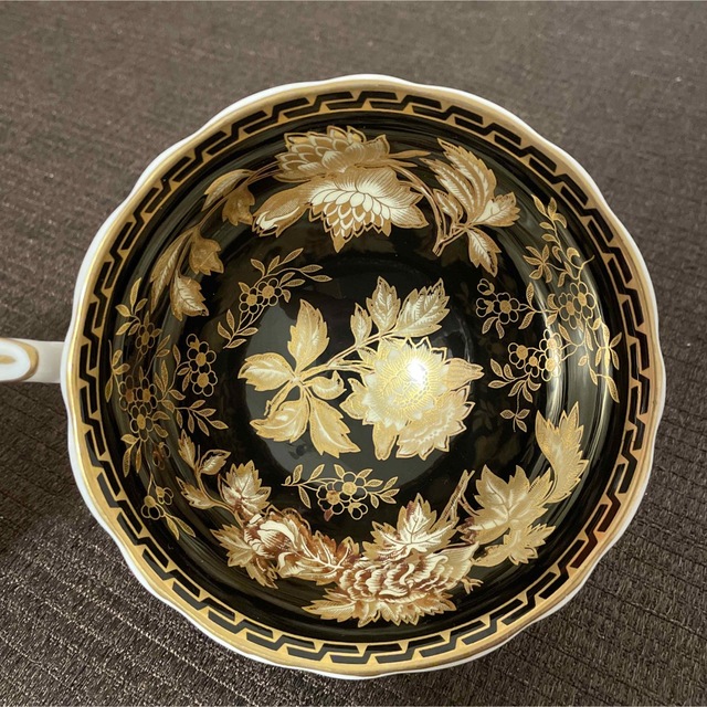 WEDGWOOD - ウェッジウッド ブラックトンキン カップ&ソーサーの WEDGWOOD - ウェッジウッド ブラックトンキン カップ&ソーサーの