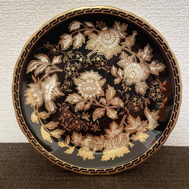 WEDGWOOD - ウェッジウッド ブラックトンキン カップ&ソーサーの WEDGWOOD - ウェッジウッド ブラックトンキン カップ&ソーサーの