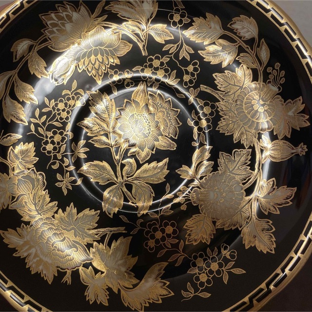 WEDGWOOD - ウェッジウッド ブラックトンキン カップ&ソーサーの WEDGWOOD - ウェッジウッド ブラックトンキン カップ&ソーサーの