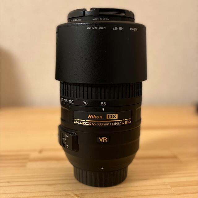 カメラNikon ニコン AF-S DX 55-300mm VR. 望遠レンズ - レンズ(ズーム)