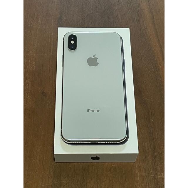 iPhone(アイフォーン)のiPhoneX（10） ★kate spade new yorkケース付★ スマホ/家電/カメラのスマートフォン/携帯電話(スマートフォン本体)の商品写真