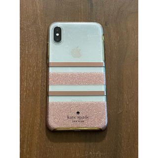 アイフォーン(iPhone)のiPhoneX（10） ★kate spade new yorkケース付★(スマートフォン本体)