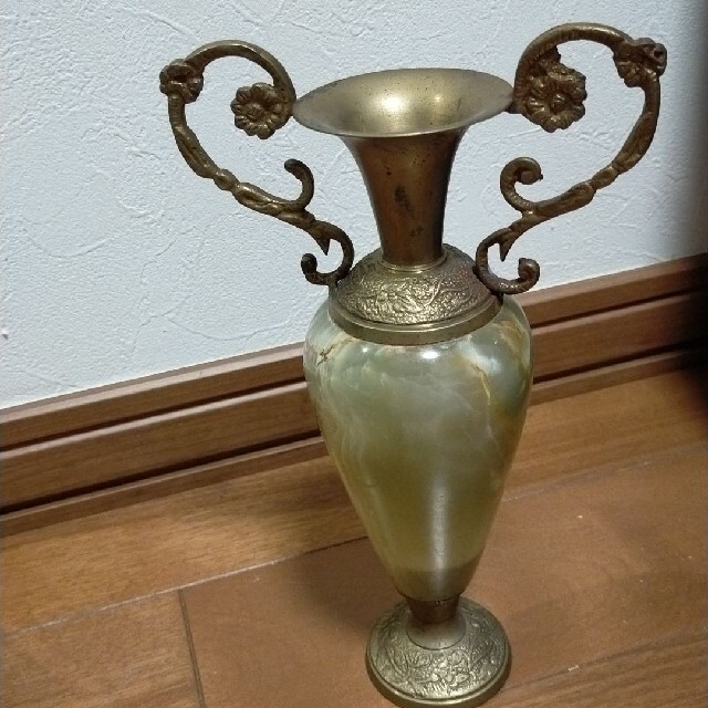 【国内在庫】 大理石の花瓶 花瓶