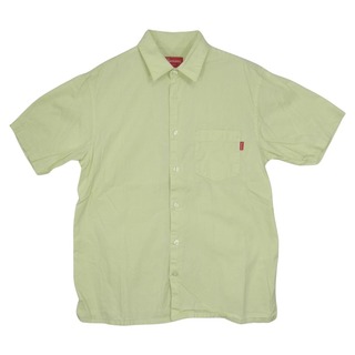 シュプリーム(Supreme)のSupreme シュプリーム S/S Shirt 半袖シャツ ライトグリーン(シャツ)