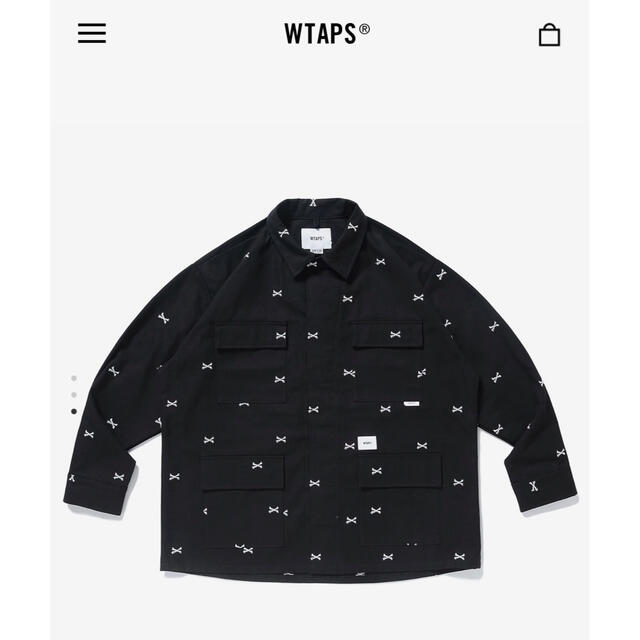 WTAPS 22SS JUNGLE 01 LS SHIRT BLACK XL | hartwellspremium.com