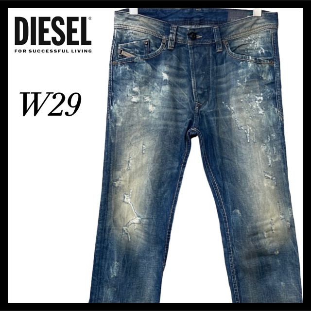 デニム DIESEL - 超貴重激レアDIESELディーゼル デニム ギャラリー ダメージ加工デニム32の通販 by haruayayu