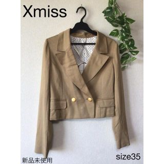 キスミス(Xmiss)の⭐︎新品未使用⭐︎Xmiss テーラードジャケット size35(テーラードジャケット)