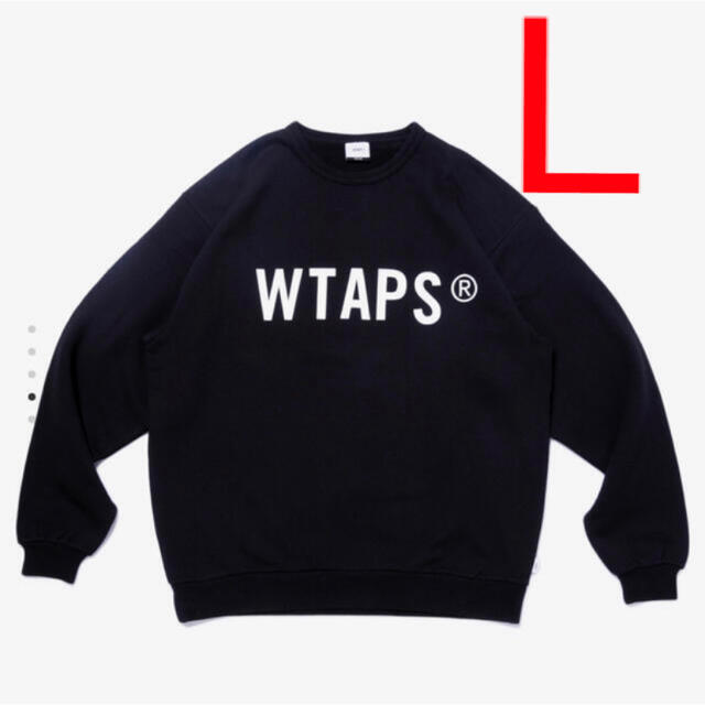 シンプルでおしゃれ WTAPS 21FW WTVUA SWEAT BLACK Lサイズ