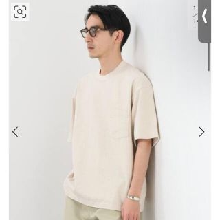 オーラリー(AURALEE)のauralee STAND-UP TEE(LINEN) 21ss(Tシャツ/カットソー(半袖/袖なし))