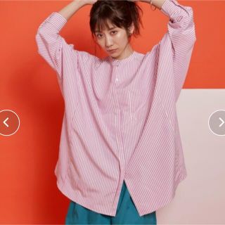 ビューティアンドユースユナイテッドアローズ(BEAUTY&YOUTH UNITED ARROWS)のAuntie Rosa Holiday ストライプシャツ(シャツ/ブラウス(長袖/七分))