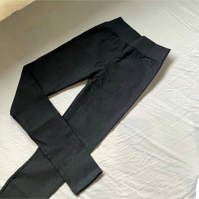 【美品】LANVIN　バレルパンツ　ハイウエスト　黒　S　美脚脚長 　90S