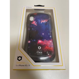 『新品』iFace iPhone XS/X ケース nebula ネビュラ　宇宙(iPhoneケース)