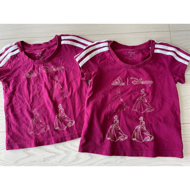 adidas(アディダス)のadidas Tシャツ　80 100 キッズ/ベビー/マタニティのベビー服(~85cm)(Ｔシャツ)の商品写真