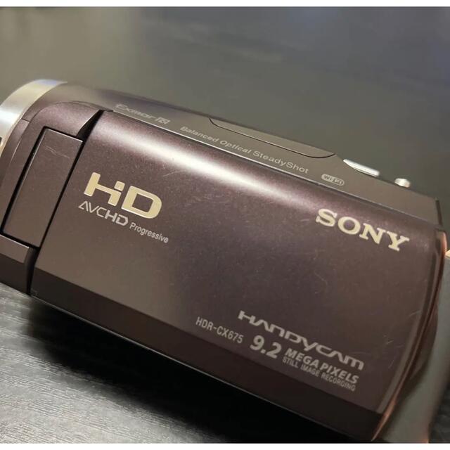 SONY(ソニー)のソニー　ハンディカム　ビデオカメラ　SONY HDR-CX675(B) スマホ/家電/カメラのカメラ(ビデオカメラ)の商品写真