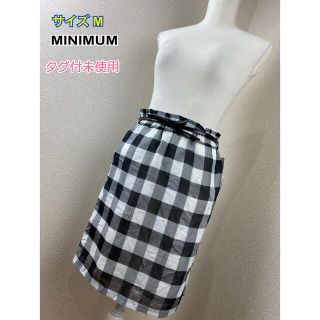 ミニマム(MINIMUM)の【タグ付未使用】MINIMUM MINIMUM スカート(ひざ丈スカート)