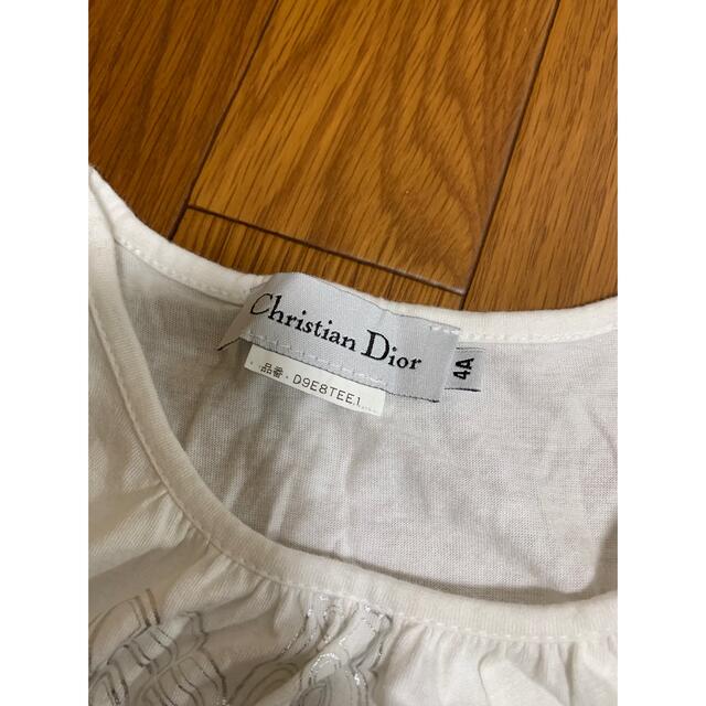 Christian Dior(クリスチャンディオール)のChristian Dior トップス カットソー 4A キッズ/ベビー/マタニティのキッズ服女の子用(90cm~)(Tシャツ/カットソー)の商品写真