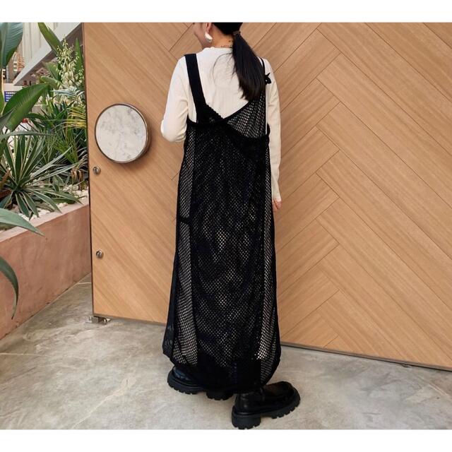 Ameri VINTAGE - 【AMERI】SUSPENDER KNIT LACE DRESSの通販 by あゆみ ...
