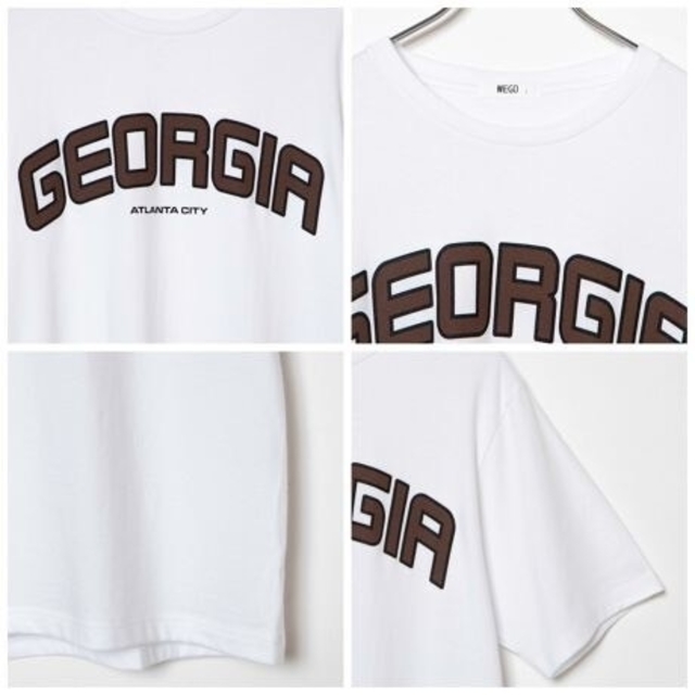 WEGO(ウィゴー)の愛悠ママ専用　新品　WEGO カレッジ　ジョージア大学　ウィゴー　Tシャツ メンズのトップス(Tシャツ/カットソー(半袖/袖なし))の商品写真