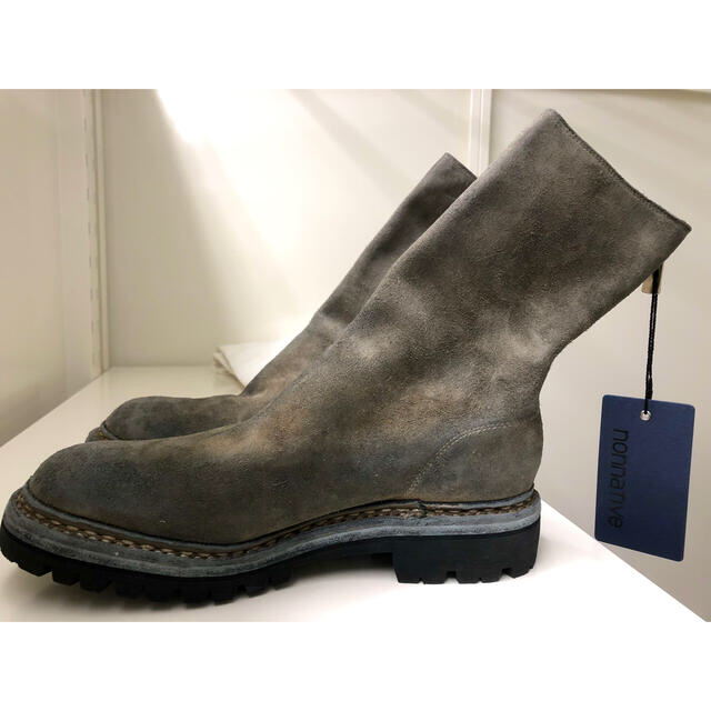 nonnative 21aw guidi back zip boots 42